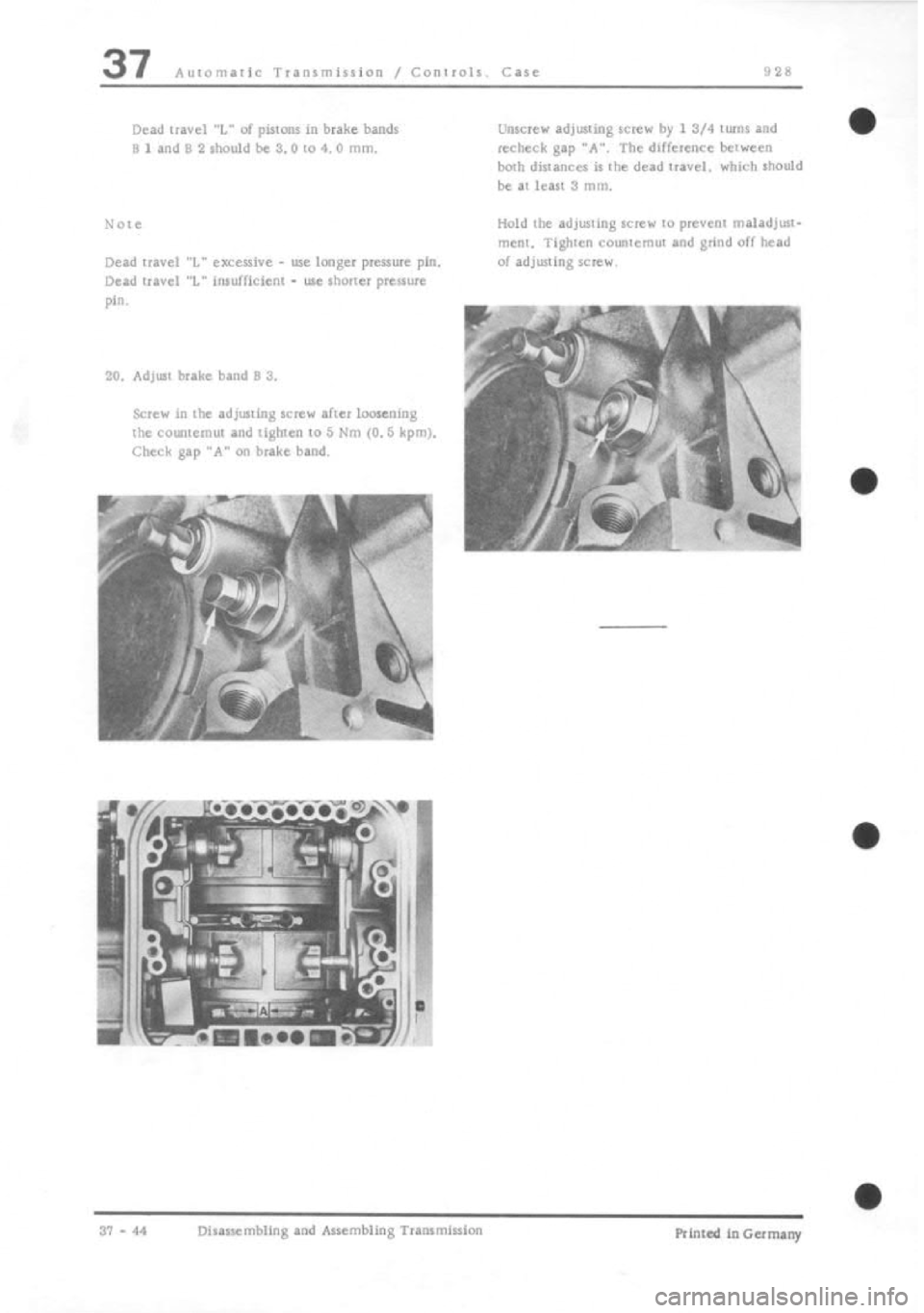 PORSCHE 928 1995  Service Repair Manual 