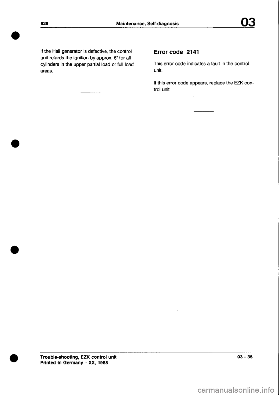 PORSCHE 928 1995 Service Manual Online PORSCHE 928 1995 Service Manual Online