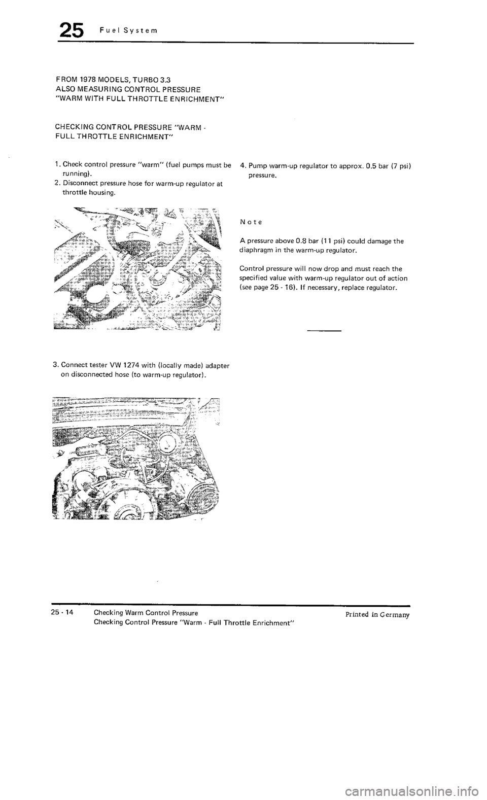 PORSCHE 930 1976  Service Repair Manual 