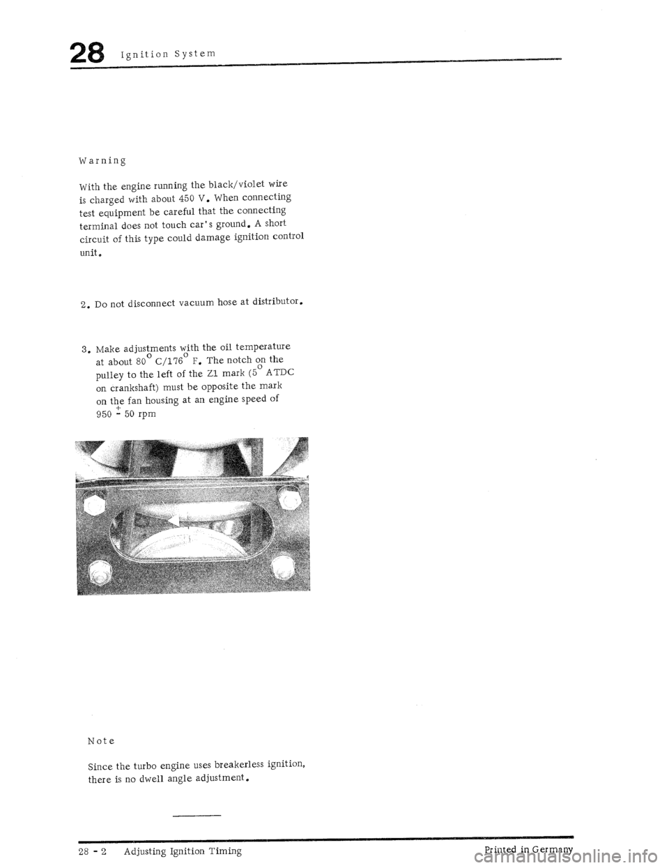 PORSCHE 930 1976 Service Repair Manual PORSCHE 930 1976 Service Repair Manual