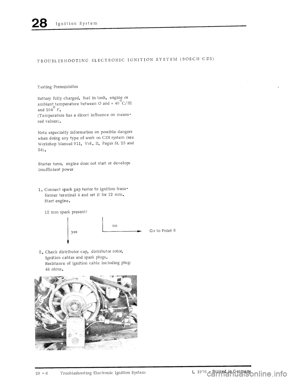 PORSCHE 930 1976 Service Repair Manual PORSCHE 930 1976 Service Repair Manual