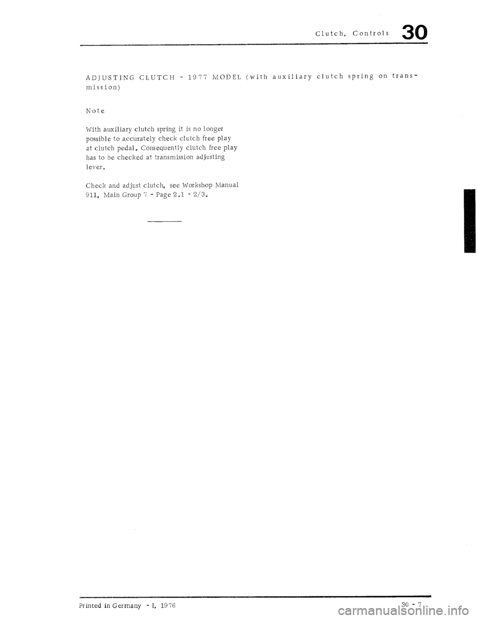 PORSCHE 930 1976 Service Repair Manual PORSCHE 930 1976 Service Repair Manual