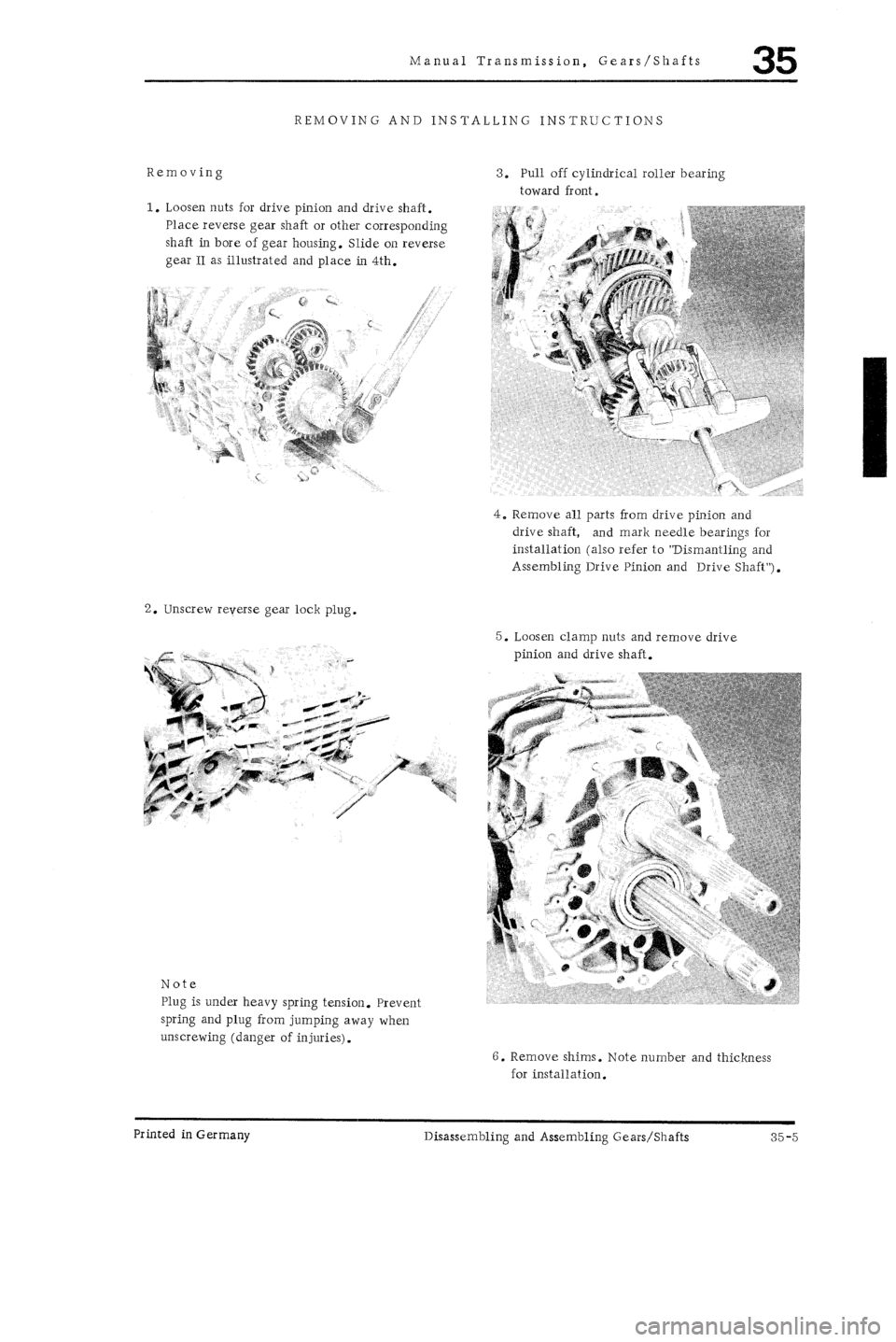 PORSCHE 930 1976  Service Repair Manual 