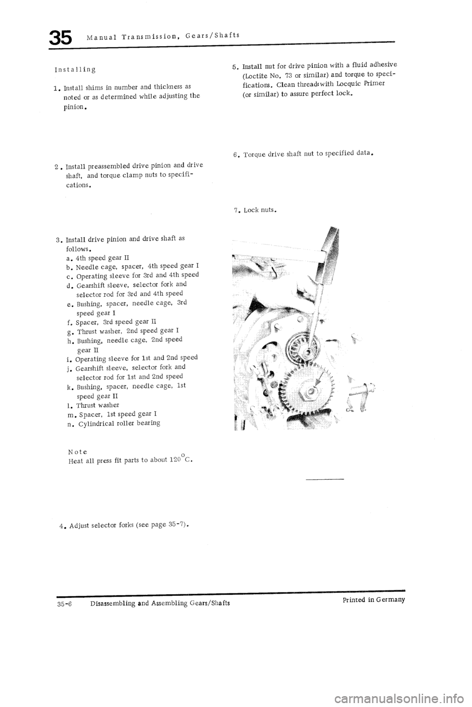 PORSCHE 930 1976  Service Repair Manual 