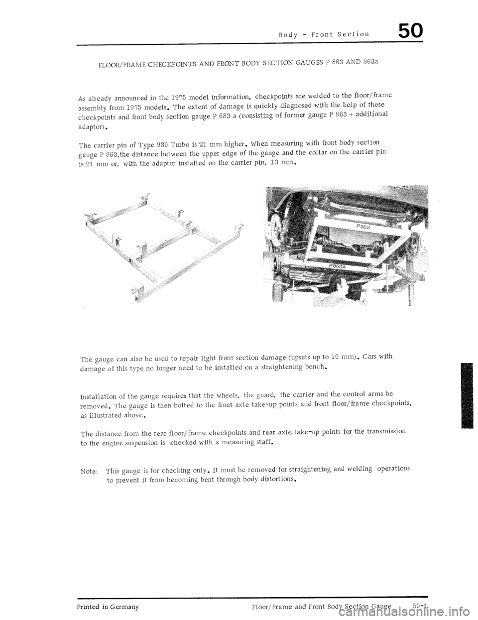 PORSCHE 930 1976 Service Repair Manual PORSCHE 930 1976 Service Repair Manual