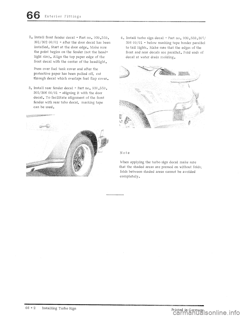 PORSCHE 930 1976 Service Repair Manual PORSCHE 930 1976 Service Repair Manual