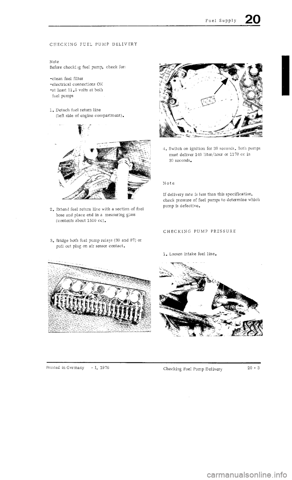 PORSCHE 930 1976 Service Service Manual PORSCHE 930 1976 Service Service Manual