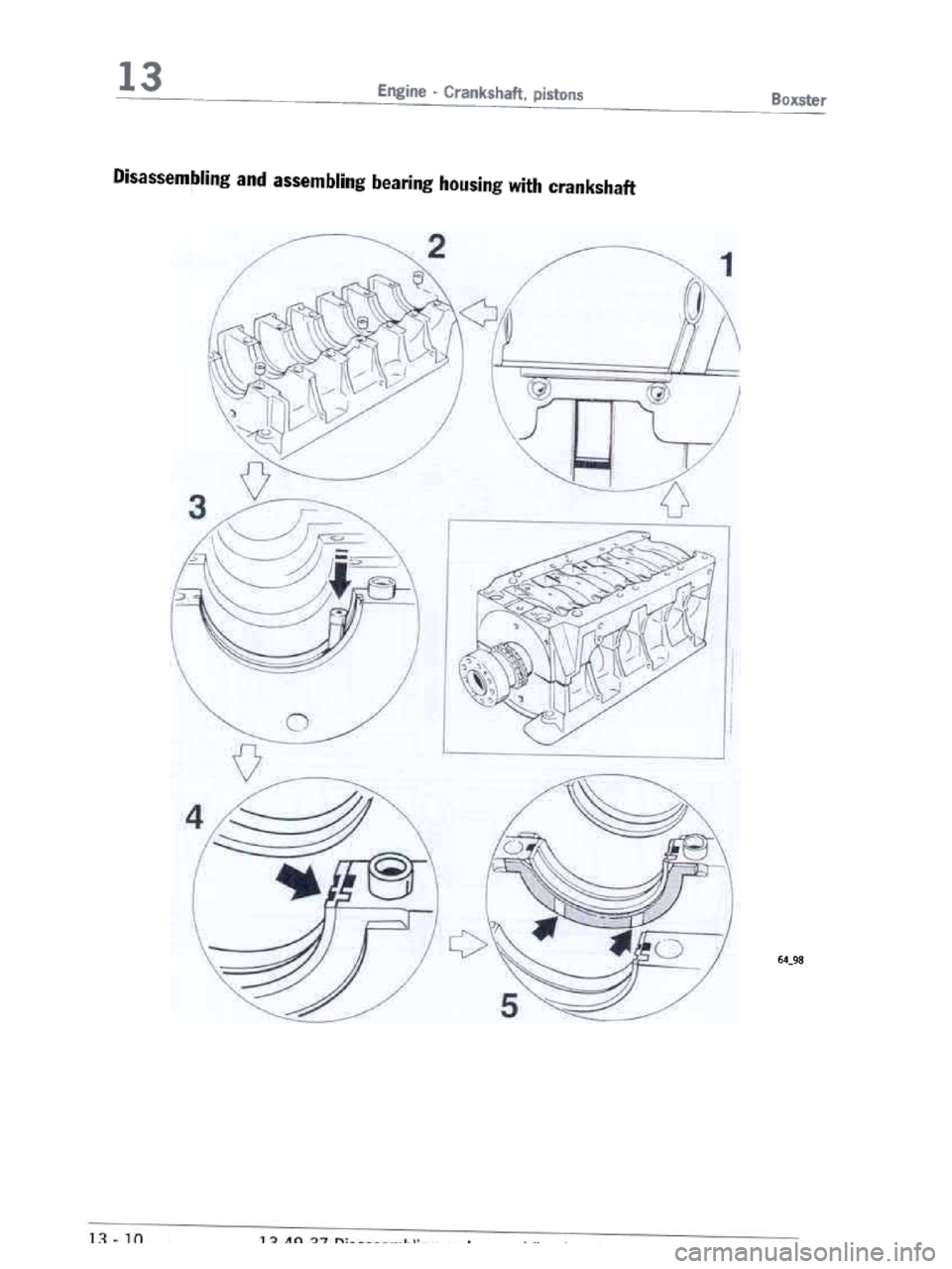PORSCHE 986 BOXSTER 1997  Workshop Manual 