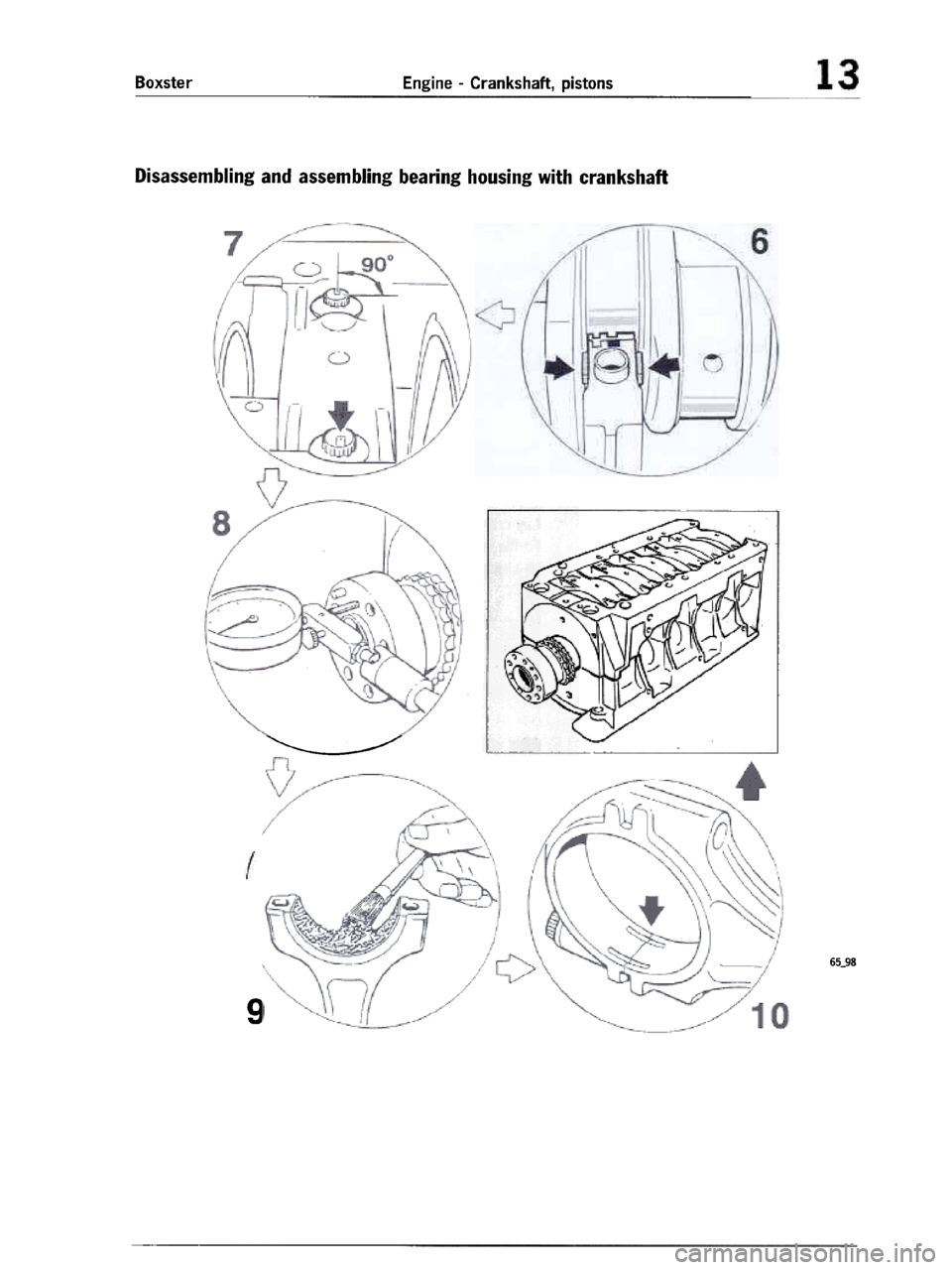 PORSCHE 986 BOXSTER 1997  Workshop Manual 