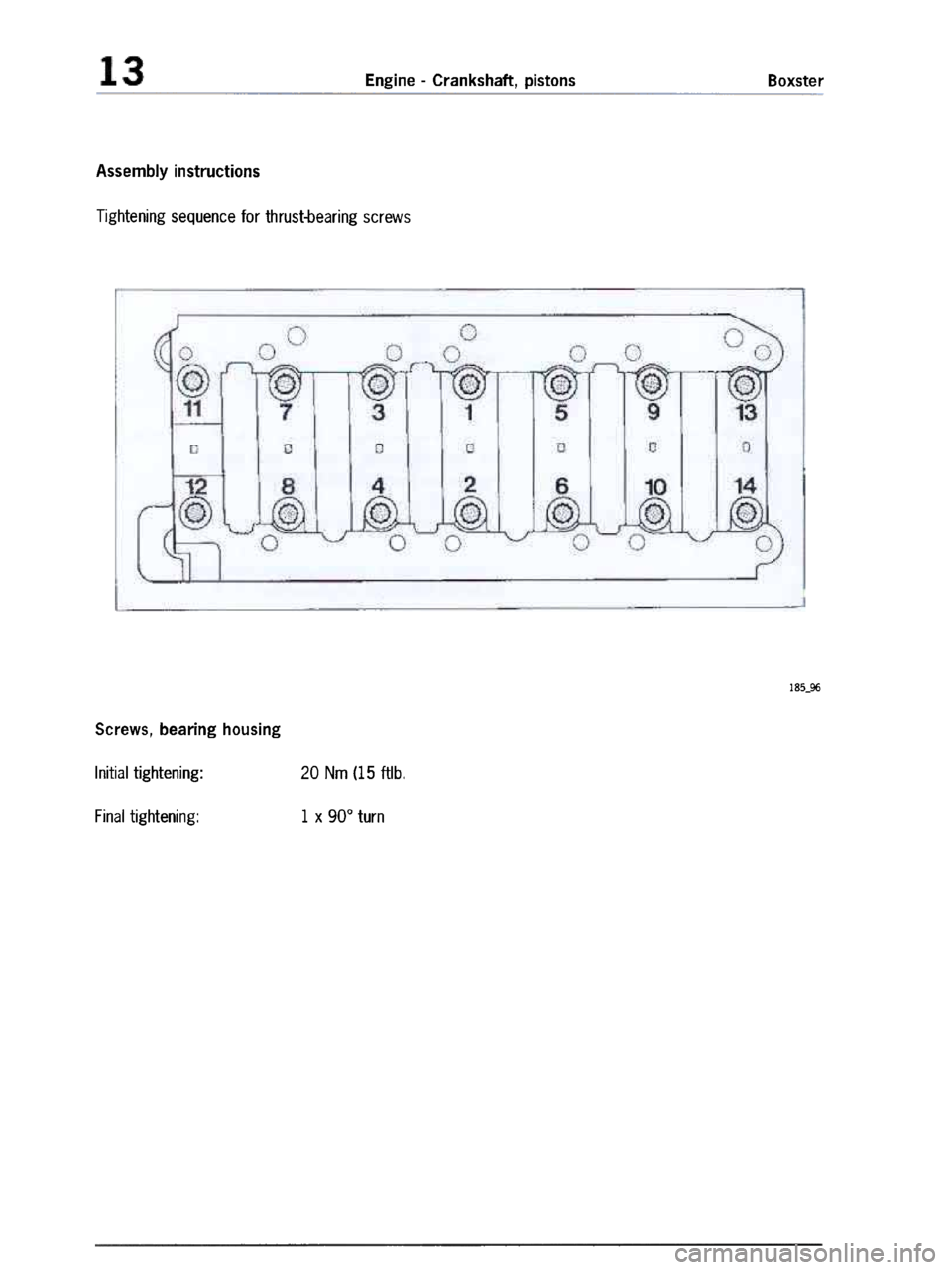 PORSCHE 986 BOXSTER 1997  Workshop Manual 