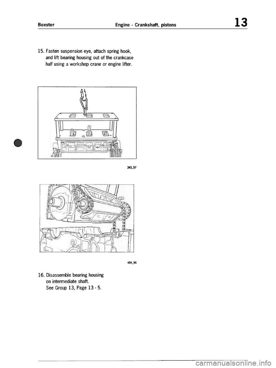 PORSCHE 986 BOXSTER 1997  Workshop Manual 