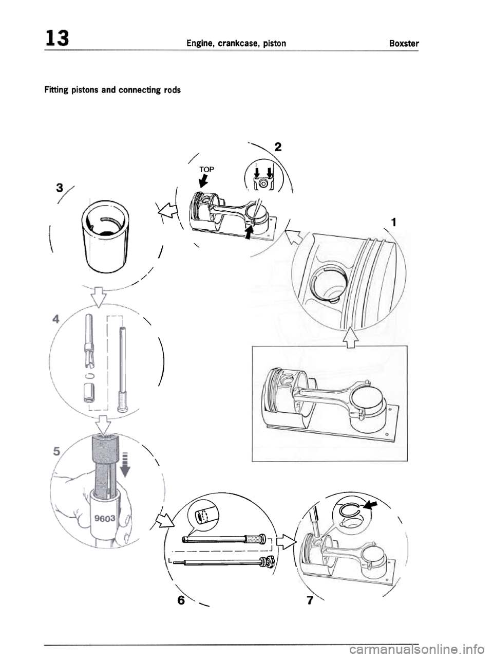 PORSCHE 986 BOXSTER 1997  Workshop Manual 