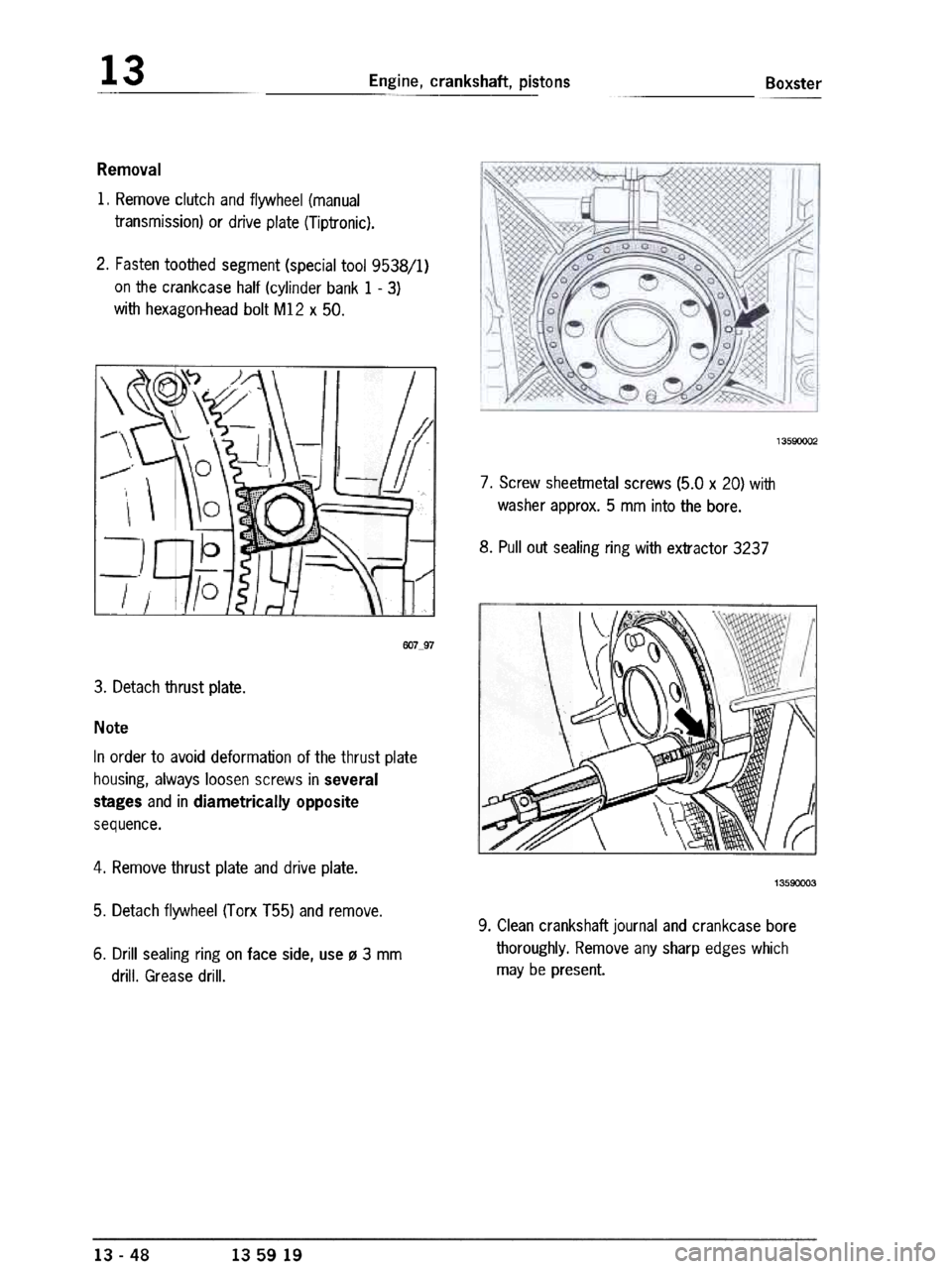 PORSCHE 986 BOXSTER 1997 Workshop Manual PORSCHE 986 BOXSTER 1997 Workshop Manual