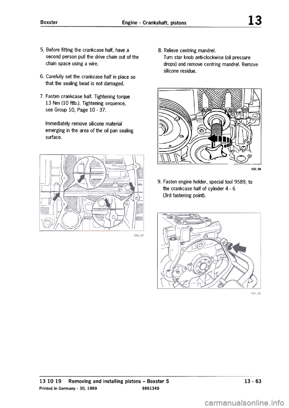 PORSCHE 986 BOXSTER 1997 Workshop Manual PORSCHE 986 BOXSTER 1997 Workshop Manual