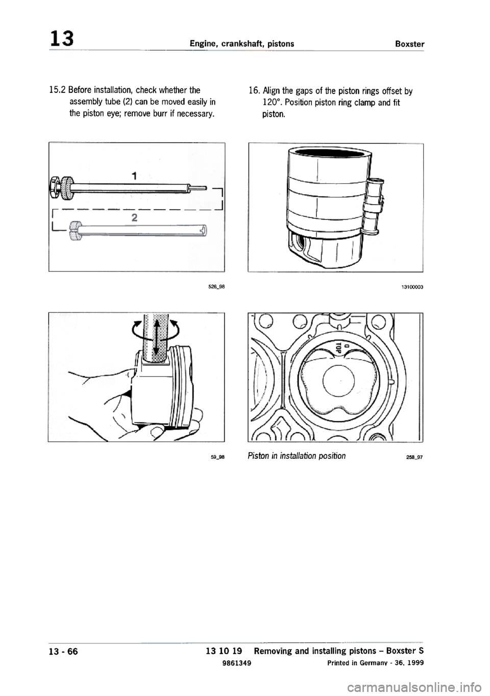 PORSCHE 986 BOXSTER 1997 Workshop Manual PORSCHE 986 BOXSTER 1997 Workshop Manual
