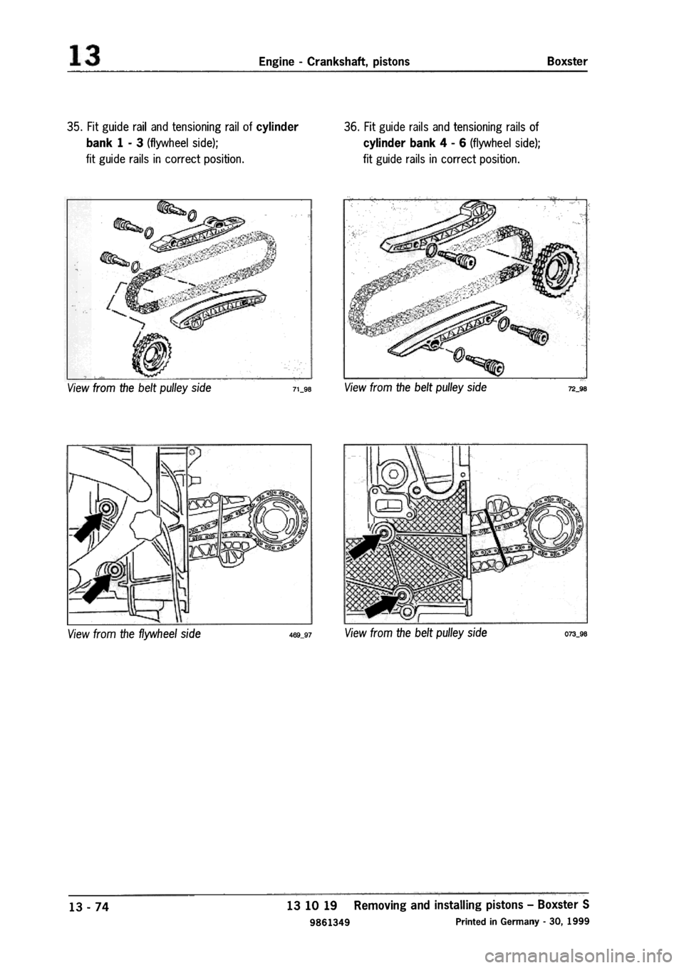 PORSCHE 986 BOXSTER 1997 Workshop Manual PORSCHE 986 BOXSTER 1997 Workshop Manual