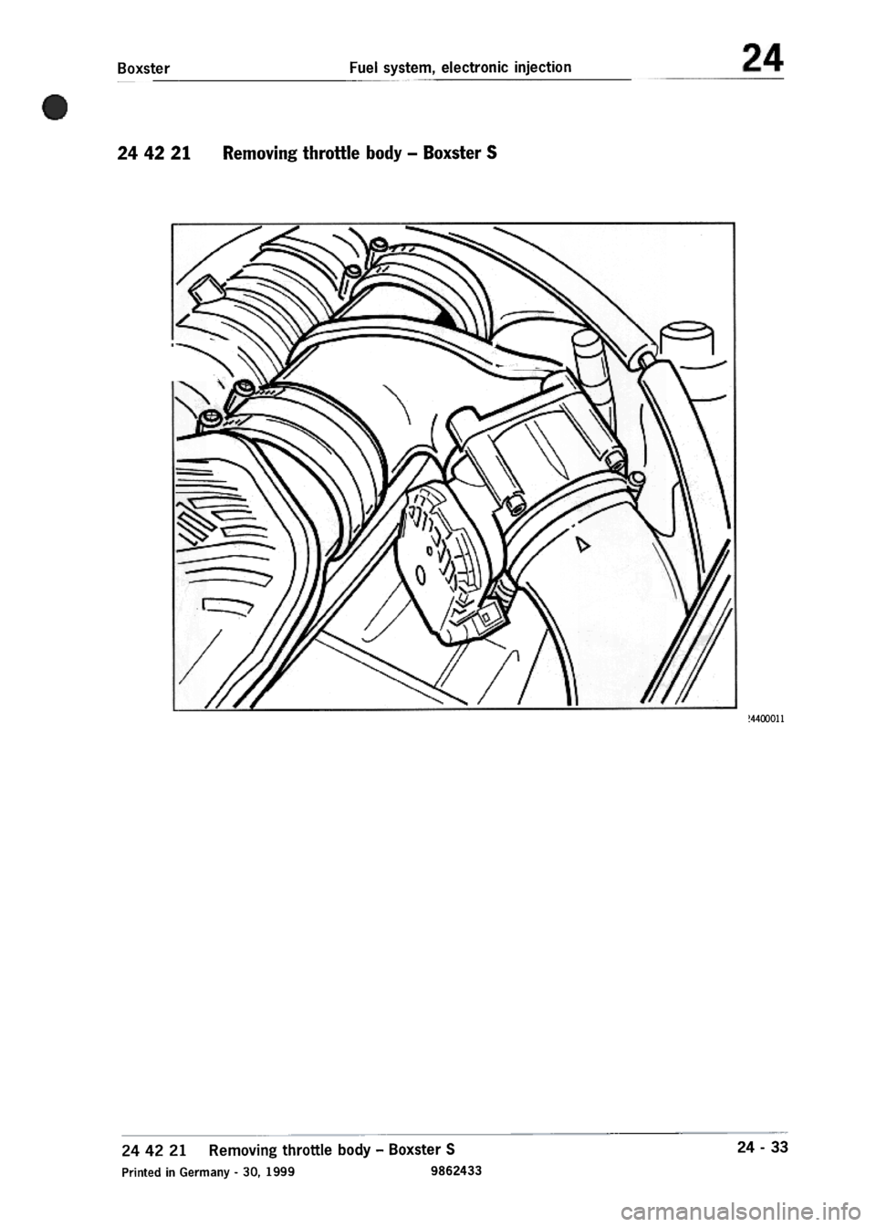 PORSCHE 986 BOXSTER 1997 Workshop Manual PORSCHE 986 BOXSTER 1997 Workshop Manual
