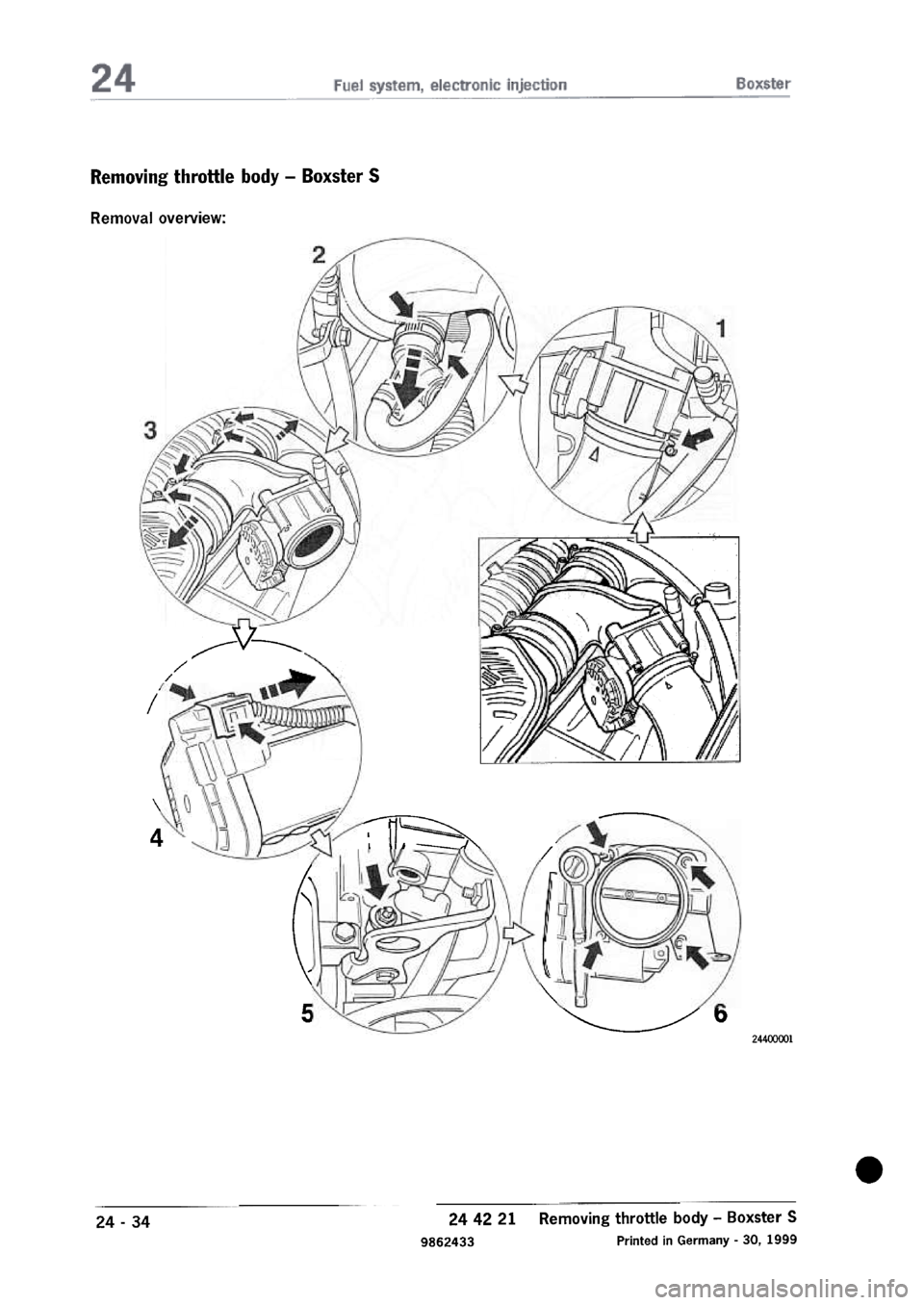 PORSCHE 986 BOXSTER 1997 Workshop Manual PORSCHE 986 BOXSTER 1997 Workshop Manual