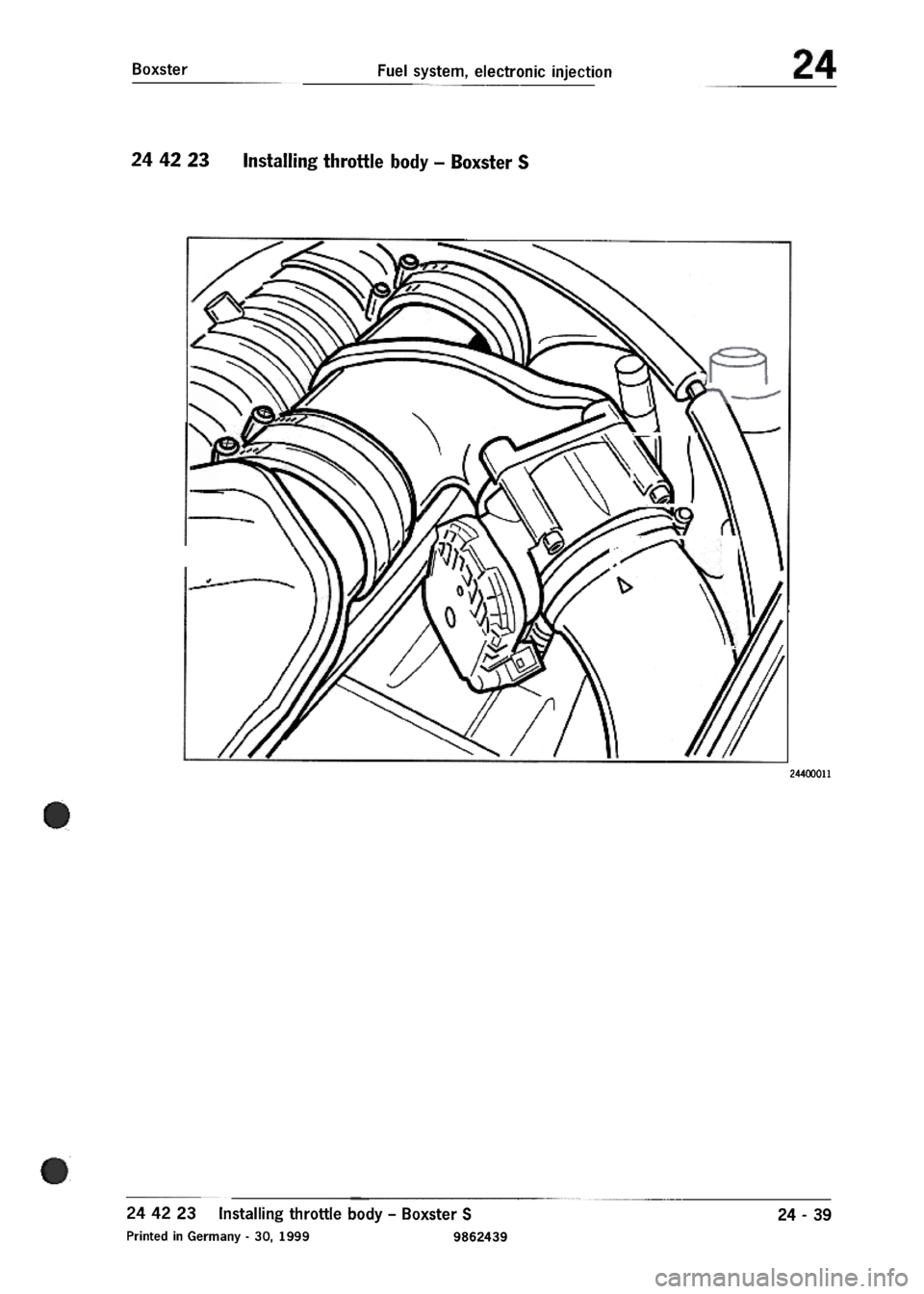PORSCHE 986 BOXSTER 1997 Workshop Manual PORSCHE 986 BOXSTER 1997 Workshop Manual