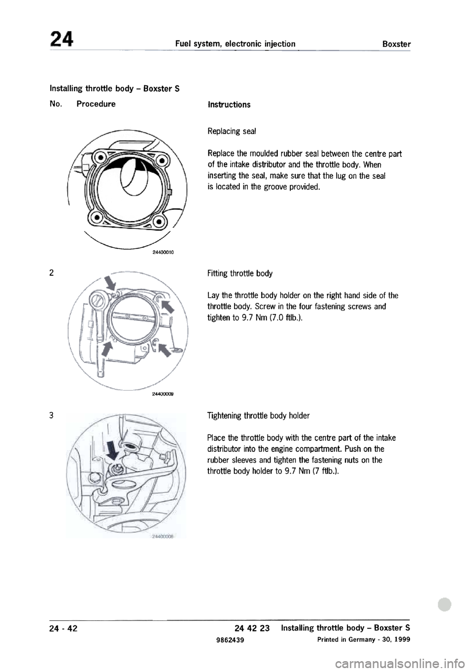 PORSCHE 986 BOXSTER 1997 Workshop Manual PORSCHE 986 BOXSTER 1997 Workshop Manual
