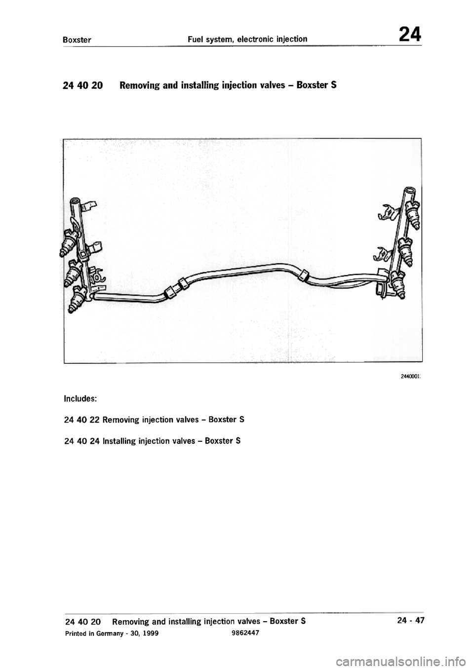 PORSCHE 986 BOXSTER 1997 Workshop Manual PORSCHE 986 BOXSTER 1997 Workshop Manual