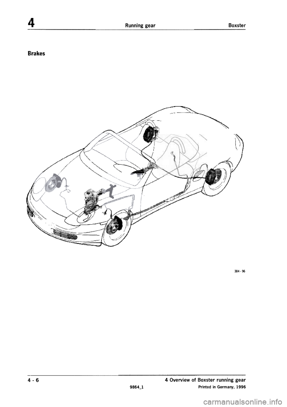 PORSCHE 986 BOXSTER 1997 Workshop Manual PORSCHE 986 BOXSTER 1997 Workshop Manual
