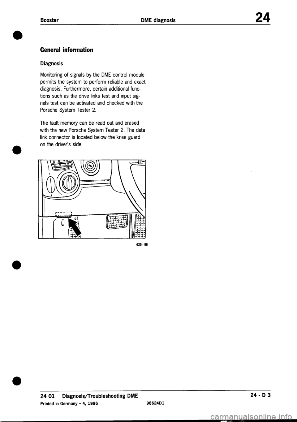 PORSCHE 986 BOXSTER 1997 Workshop Manual PORSCHE 986 BOXSTER 1997 Workshop Manual