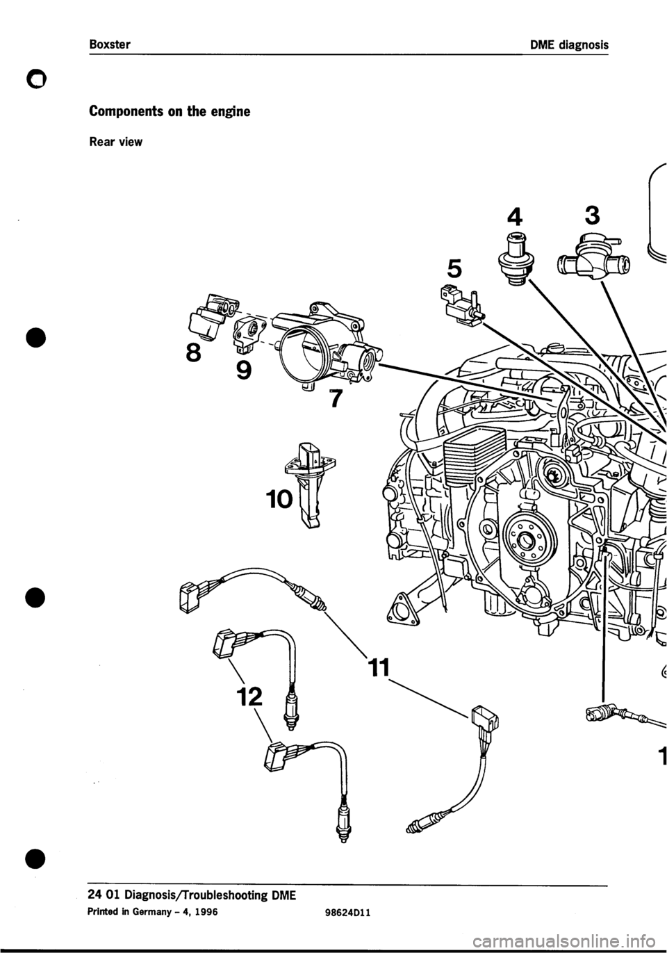 PORSCHE 986 BOXSTER 1997 Workshop Manual PORSCHE 986 BOXSTER 1997 Workshop Manual