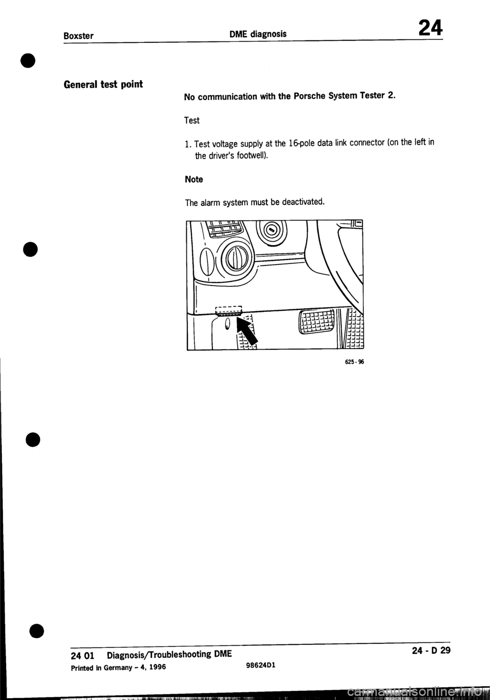 PORSCHE 986 BOXSTER 1997 Workshop Manual PORSCHE 986 BOXSTER 1997 Workshop Manual