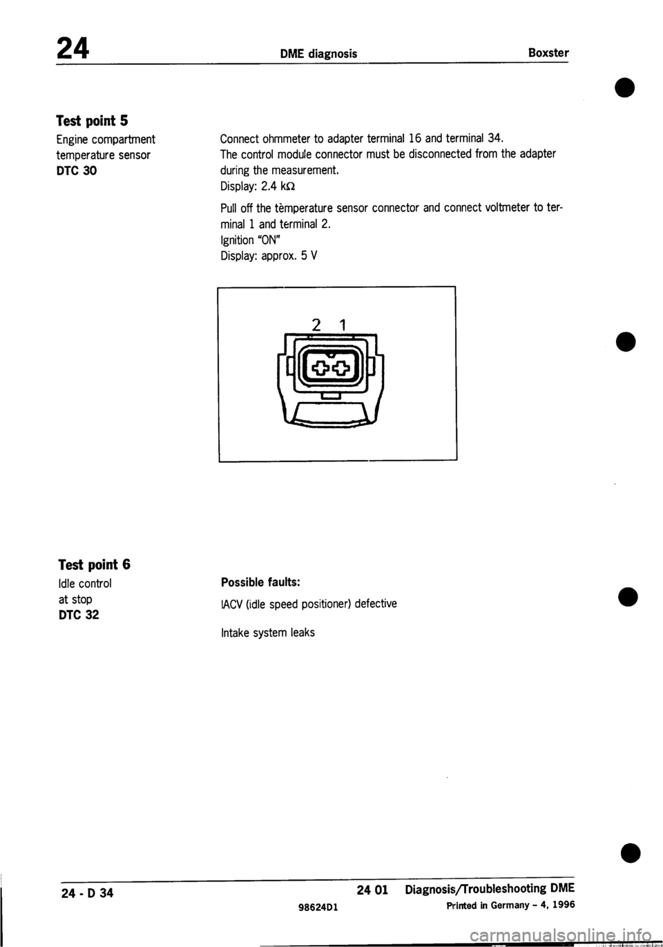 PORSCHE 986 BOXSTER 1997 Workshop Manual PORSCHE 986 BOXSTER 1997 Workshop Manual