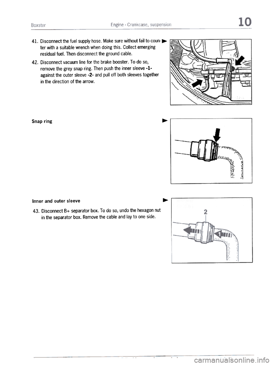 PORSCHE 986 BOXSTER 1997  Workshop Manual 