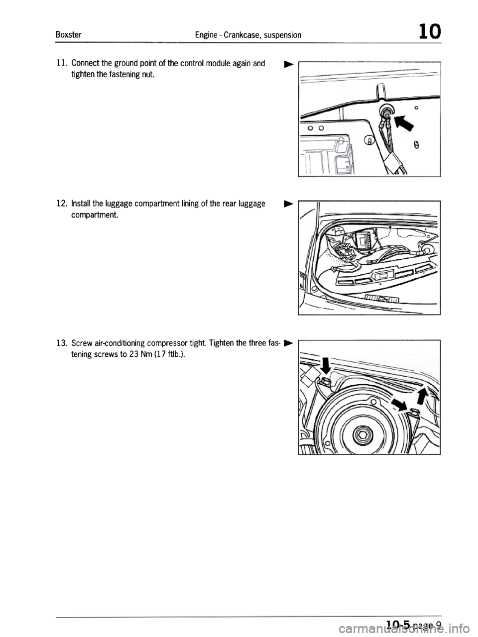 PORSCHE 986 BOXSTER 1997  Workshop Manual 