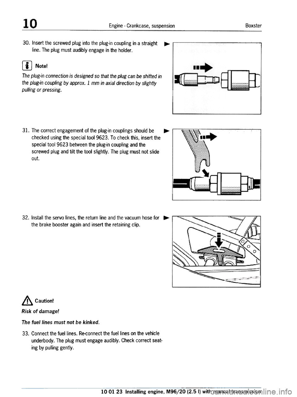 PORSCHE 986 BOXSTER 1997 Workshop Manual PORSCHE 986 BOXSTER 1997 Workshop Manual