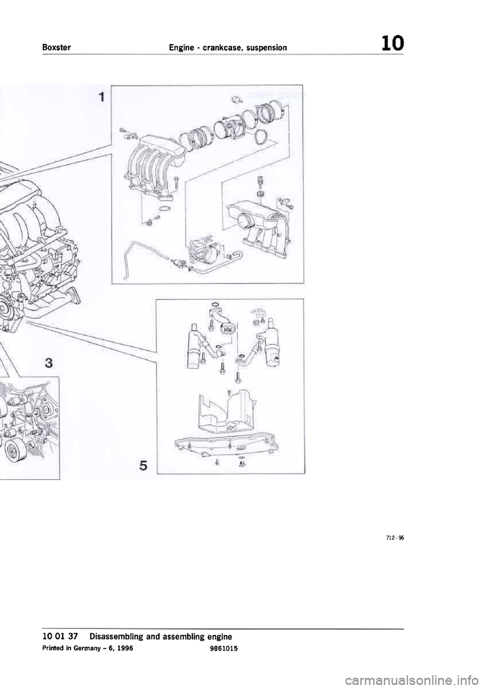 PORSCHE 986 BOXSTER 1997 Workshop Manual PORSCHE 986 BOXSTER 1997 Workshop Manual