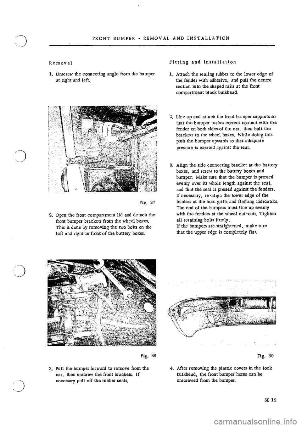 PORSCHE 911 1969 1.G Body Parts Owners Guide PORSCHE 911 1969 1.G Body Parts Owners Guide