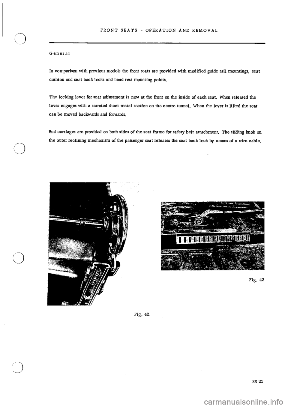 PORSCHE 911 1971 1.G Body Parts Owners Guide 