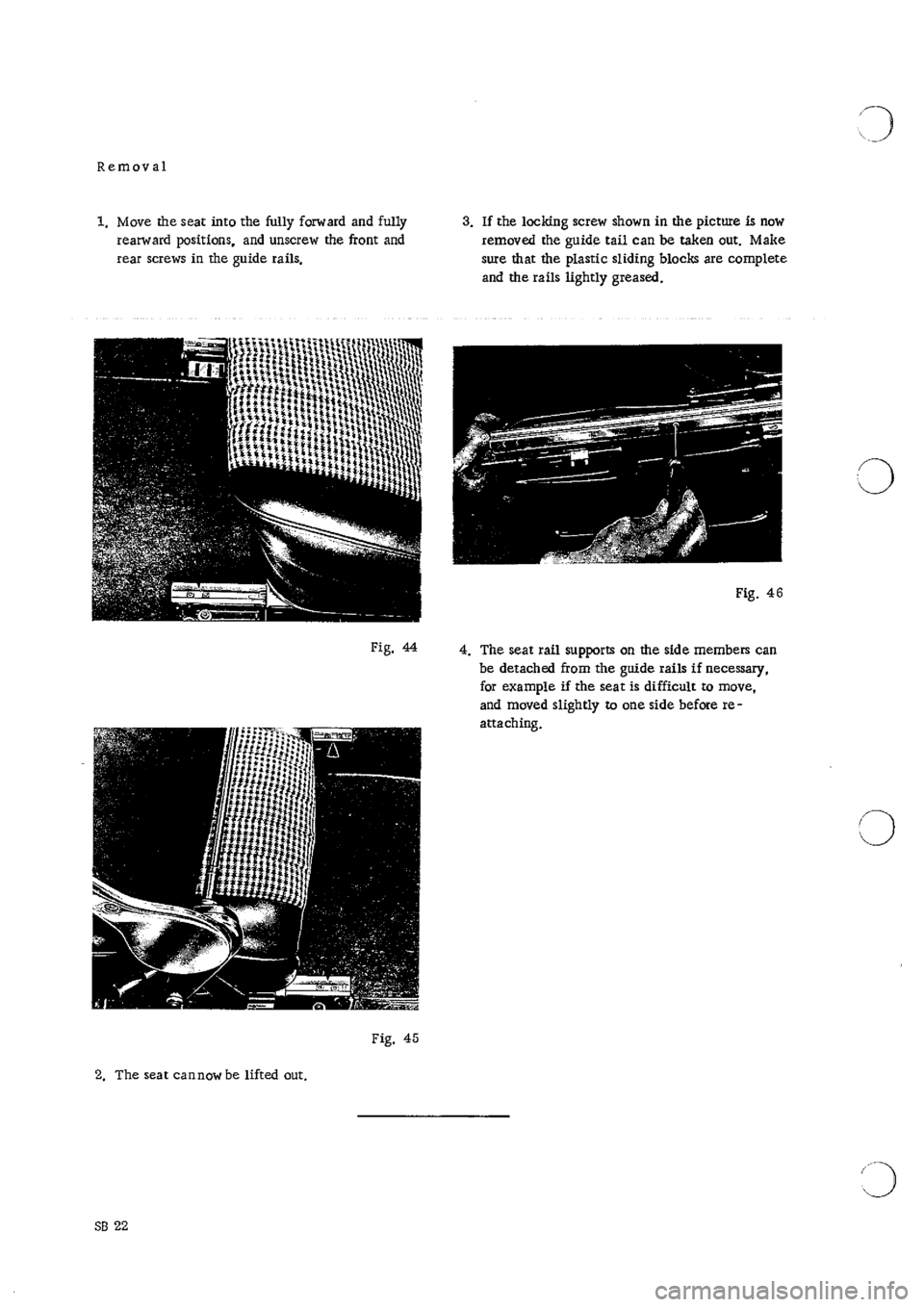 PORSCHE 911 1971 1.G Body Parts Owners Guide 