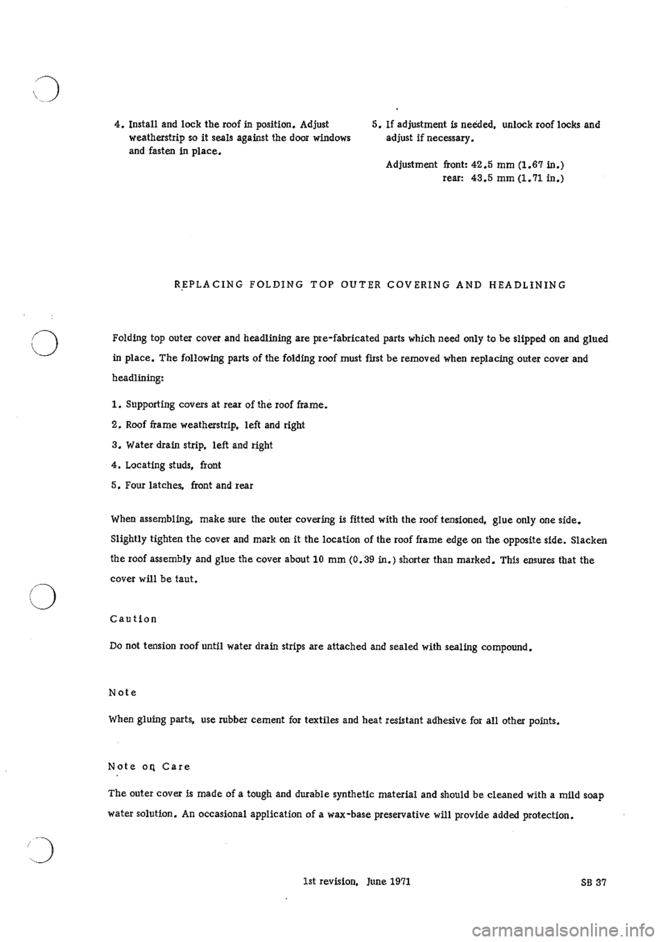 PORSCHE 911 1970 1.G Body Parts Repair Manual PORSCHE 911 1970 1.G Body Parts Repair Manual
