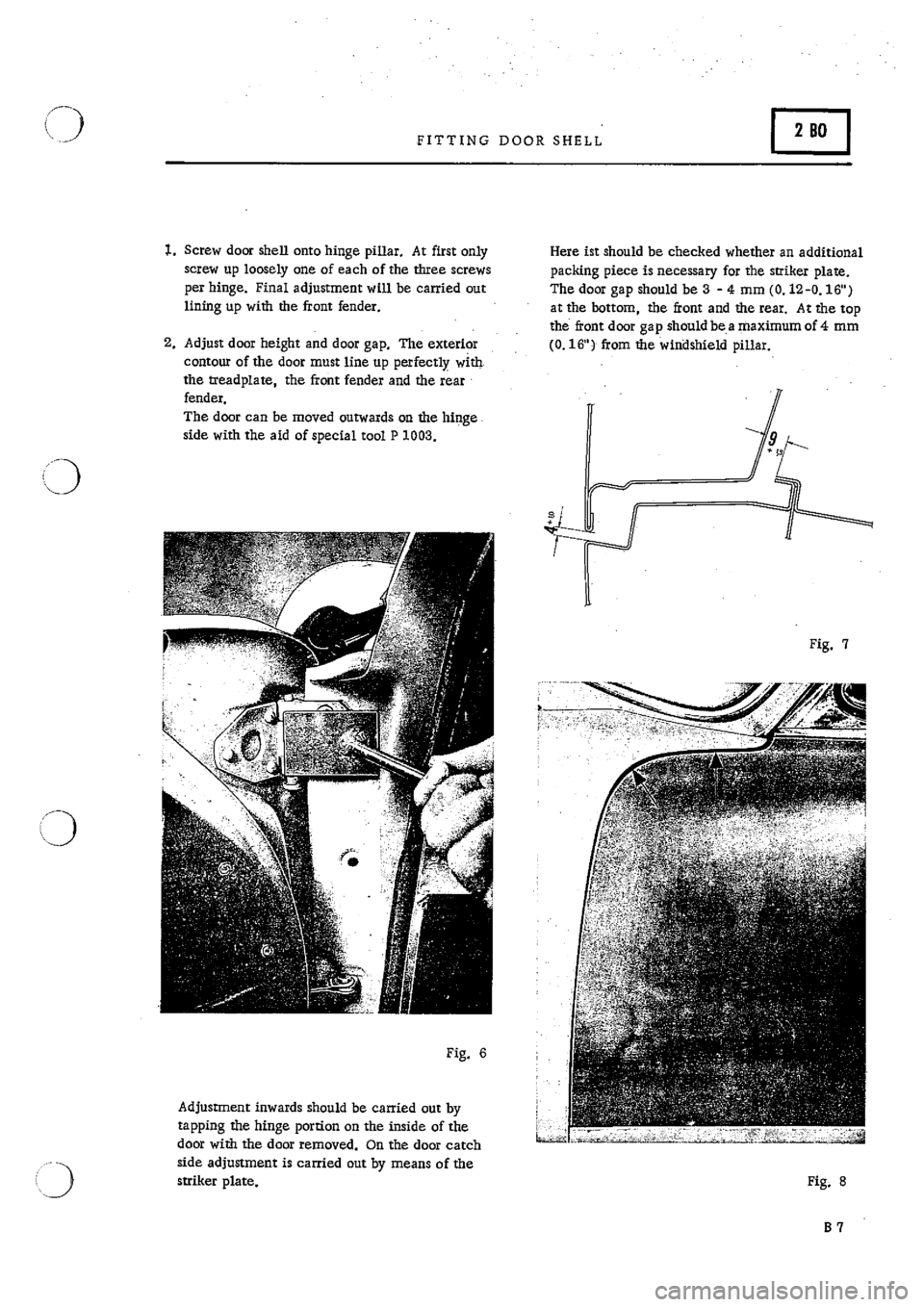 PORSCHE 911 1965 1.G Body Parts 2 User Guide 