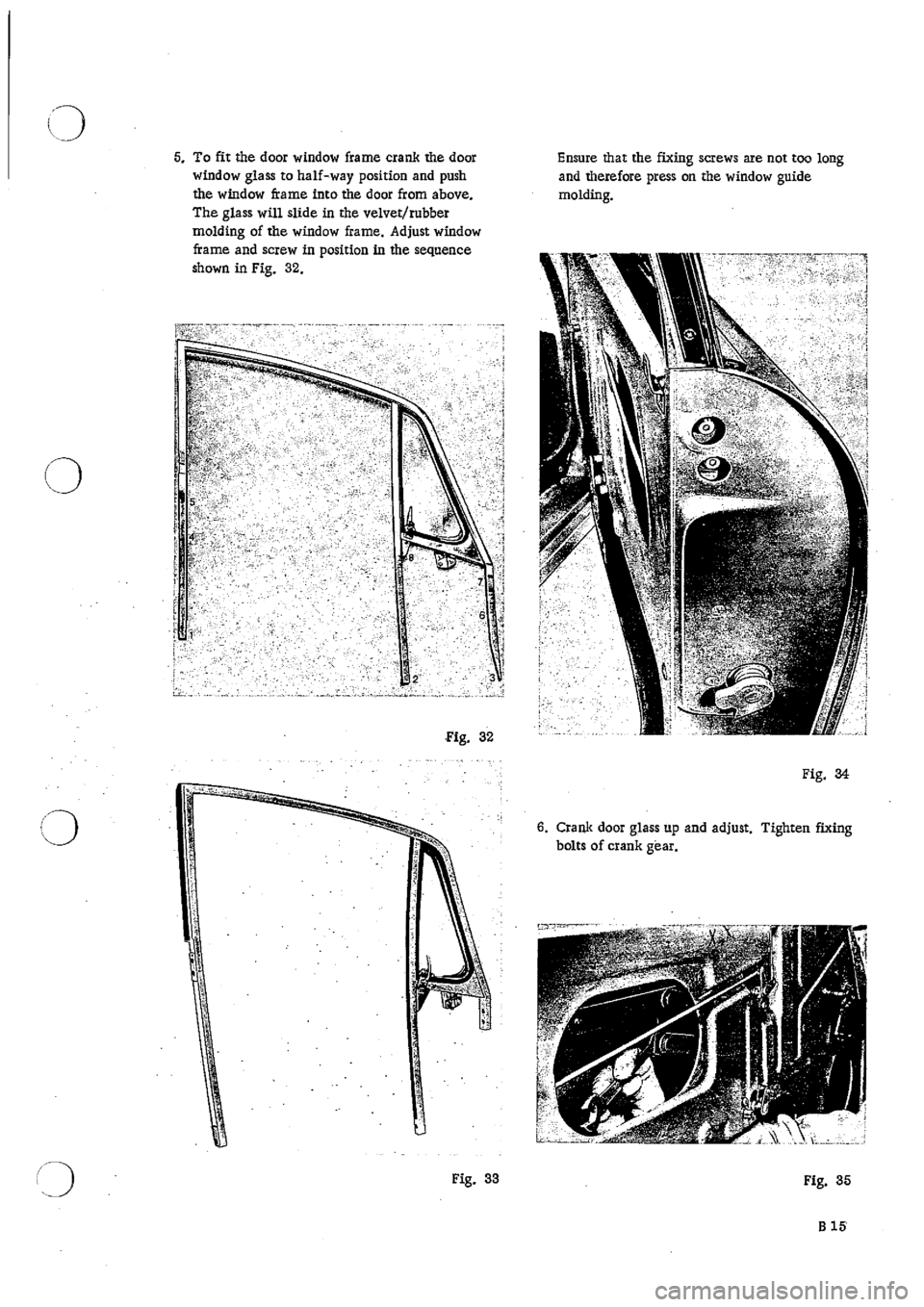 PORSCHE 911 1965 1.G Body Parts 2 User Guide 