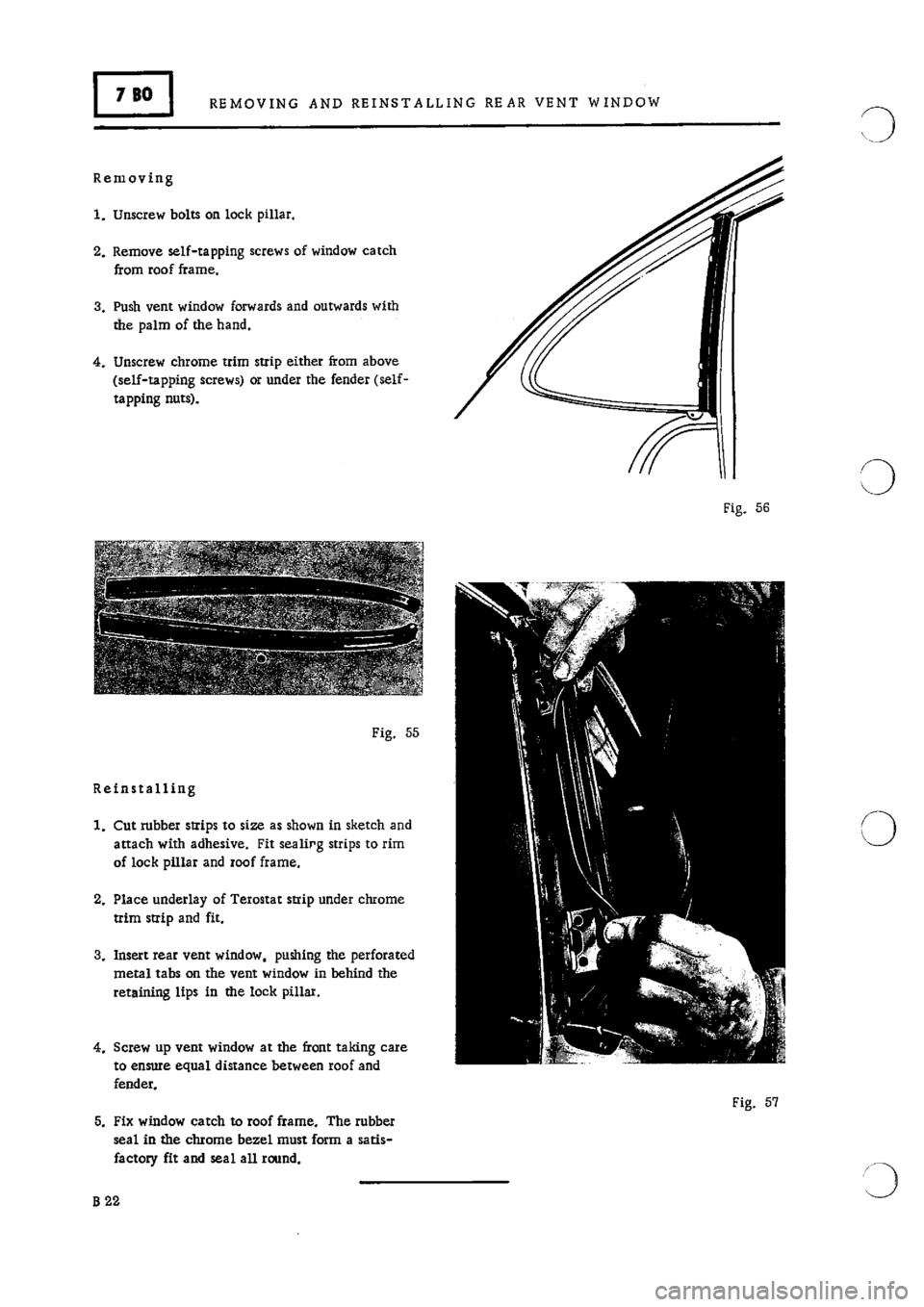 PORSCHE 911 1966 1.G Body Parts 2 Owners Manual 