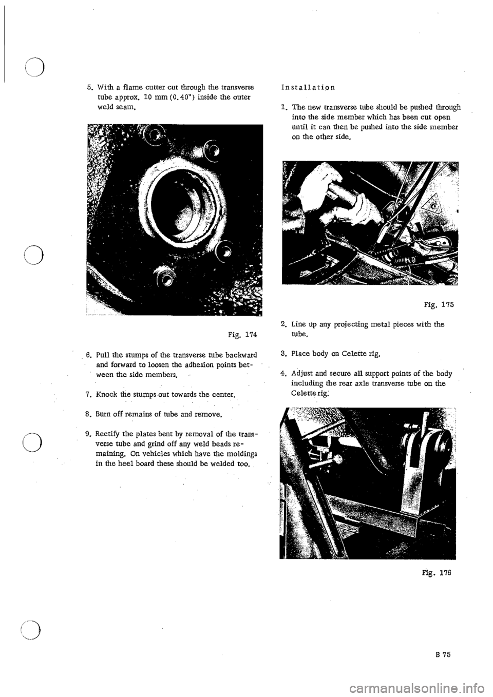 PORSCHE 911 1966 1.G Body Parts 2 Manual PDF 