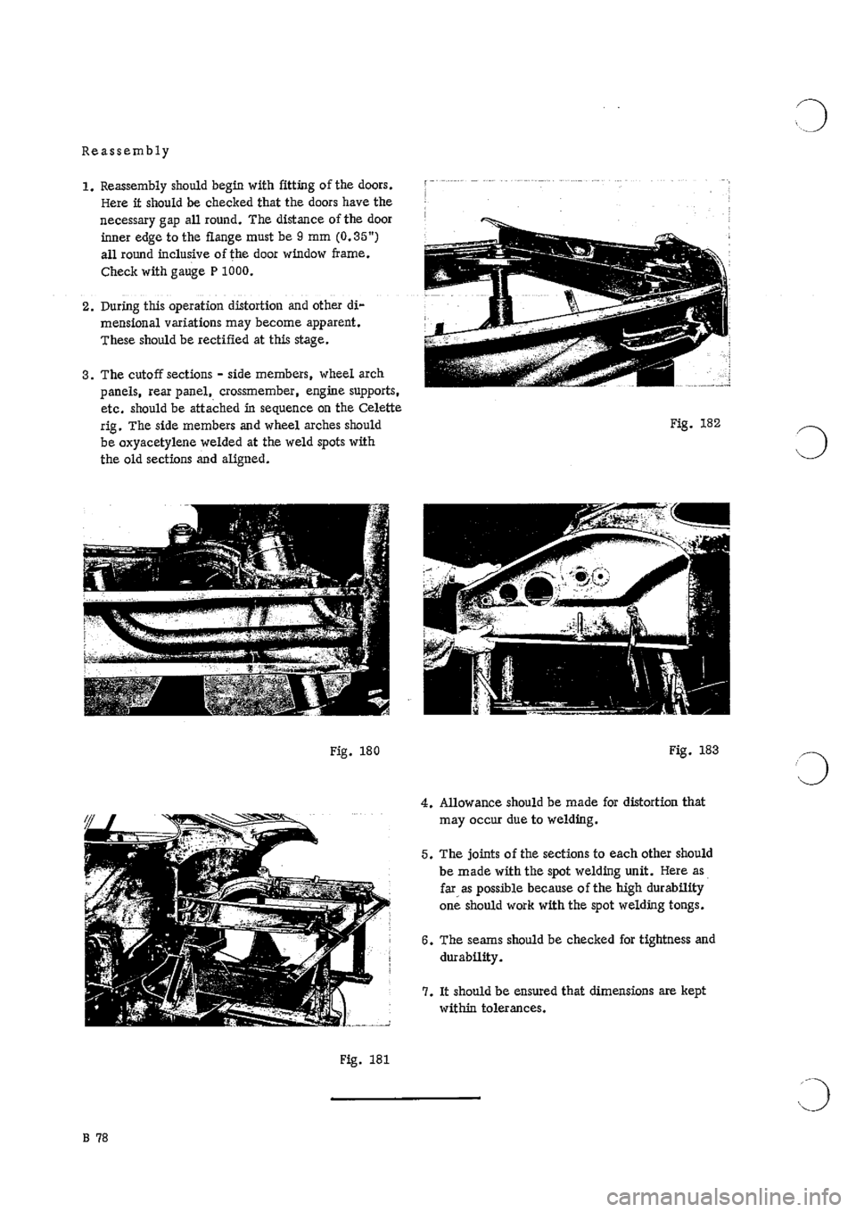 PORSCHE 911 1966 1.G Body Parts 2 Manual Online 