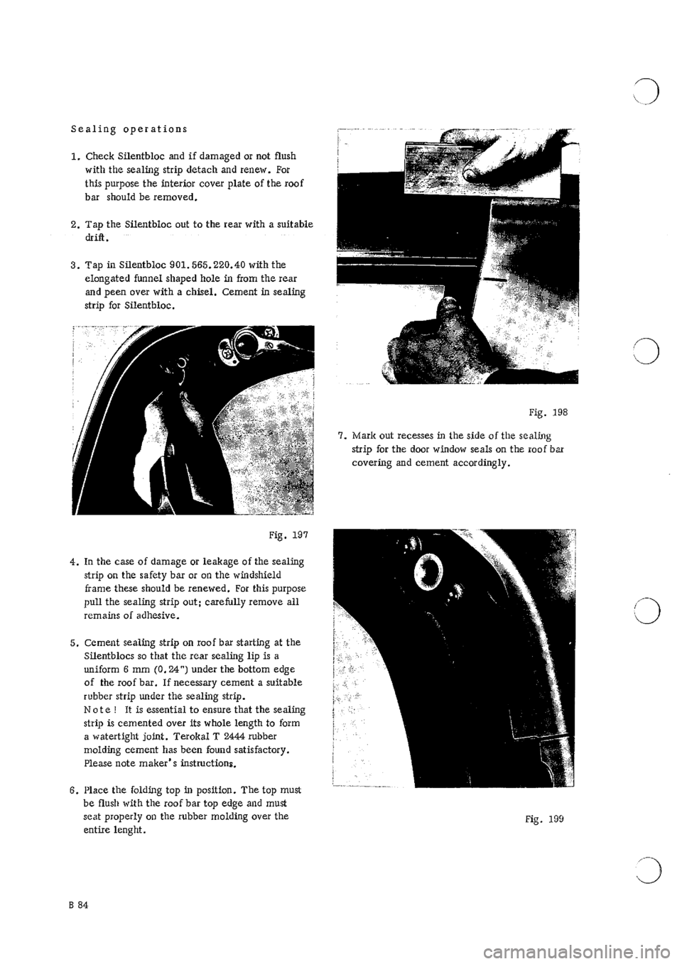 PORSCHE 911 1966 1.G Body Parts 2 Manual Online 