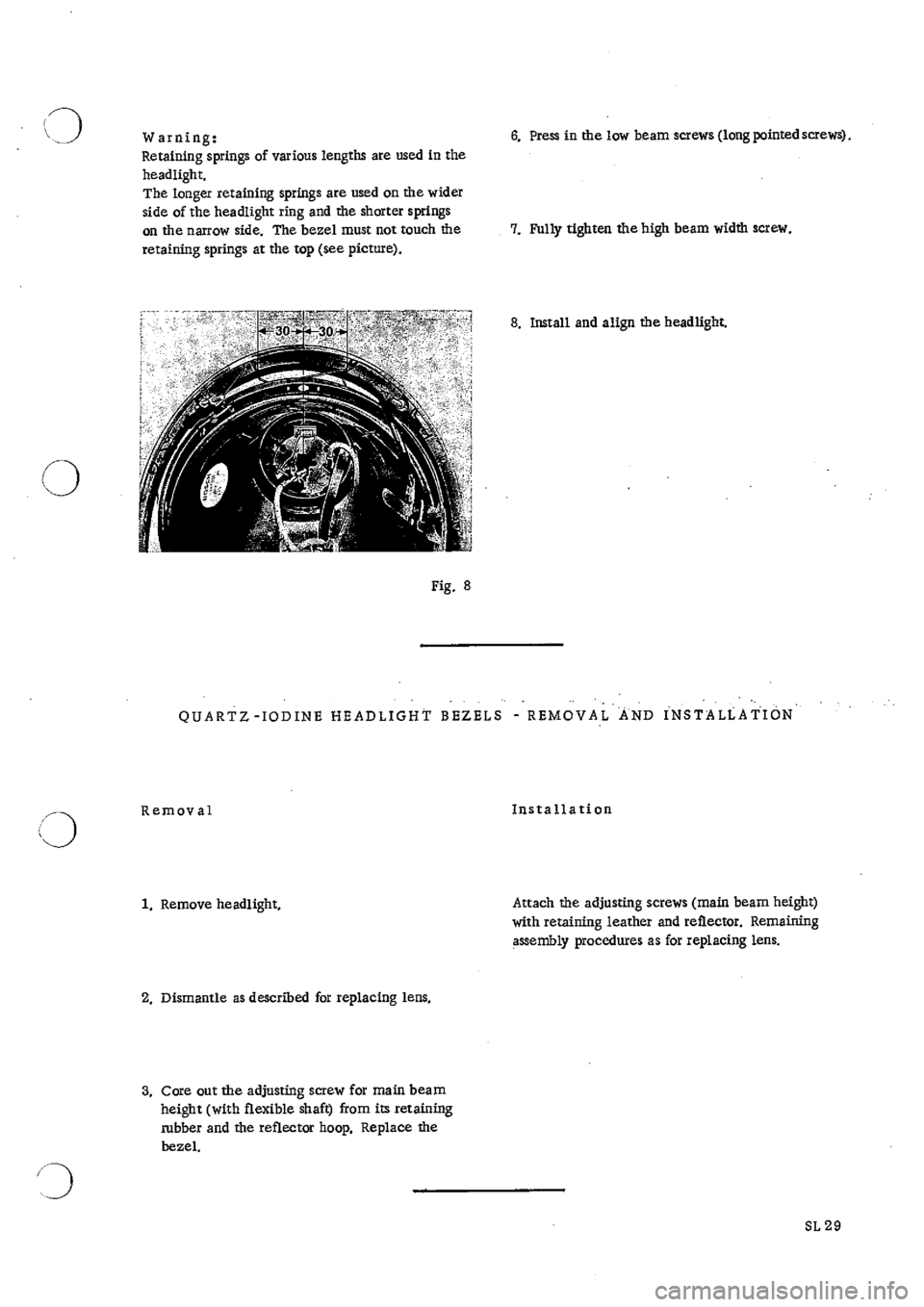 PORSCHE 911 1970 1.G Electrical Workshop Manual 