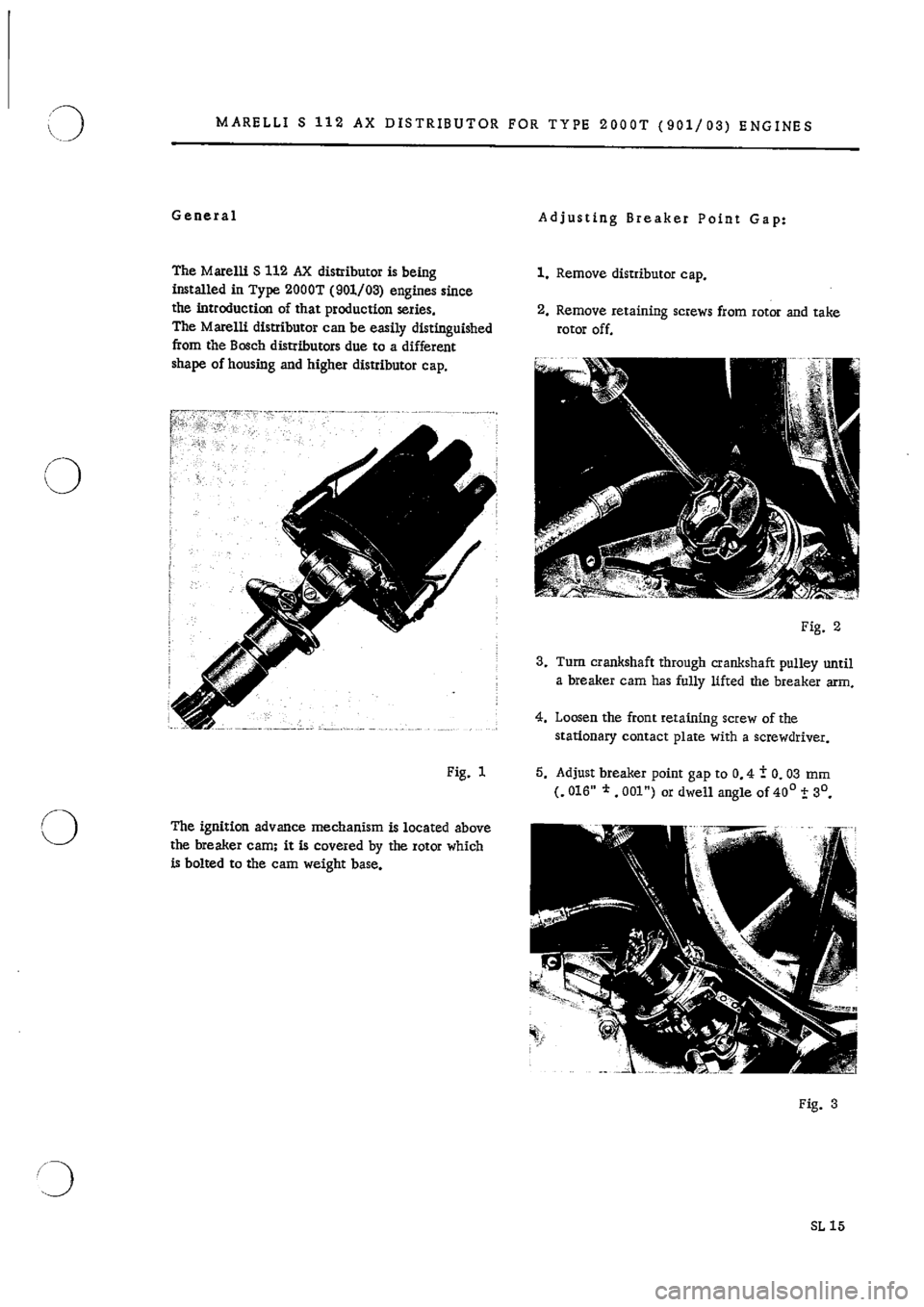 PORSCHE 911 1966 1.G Electrical Manual Online 