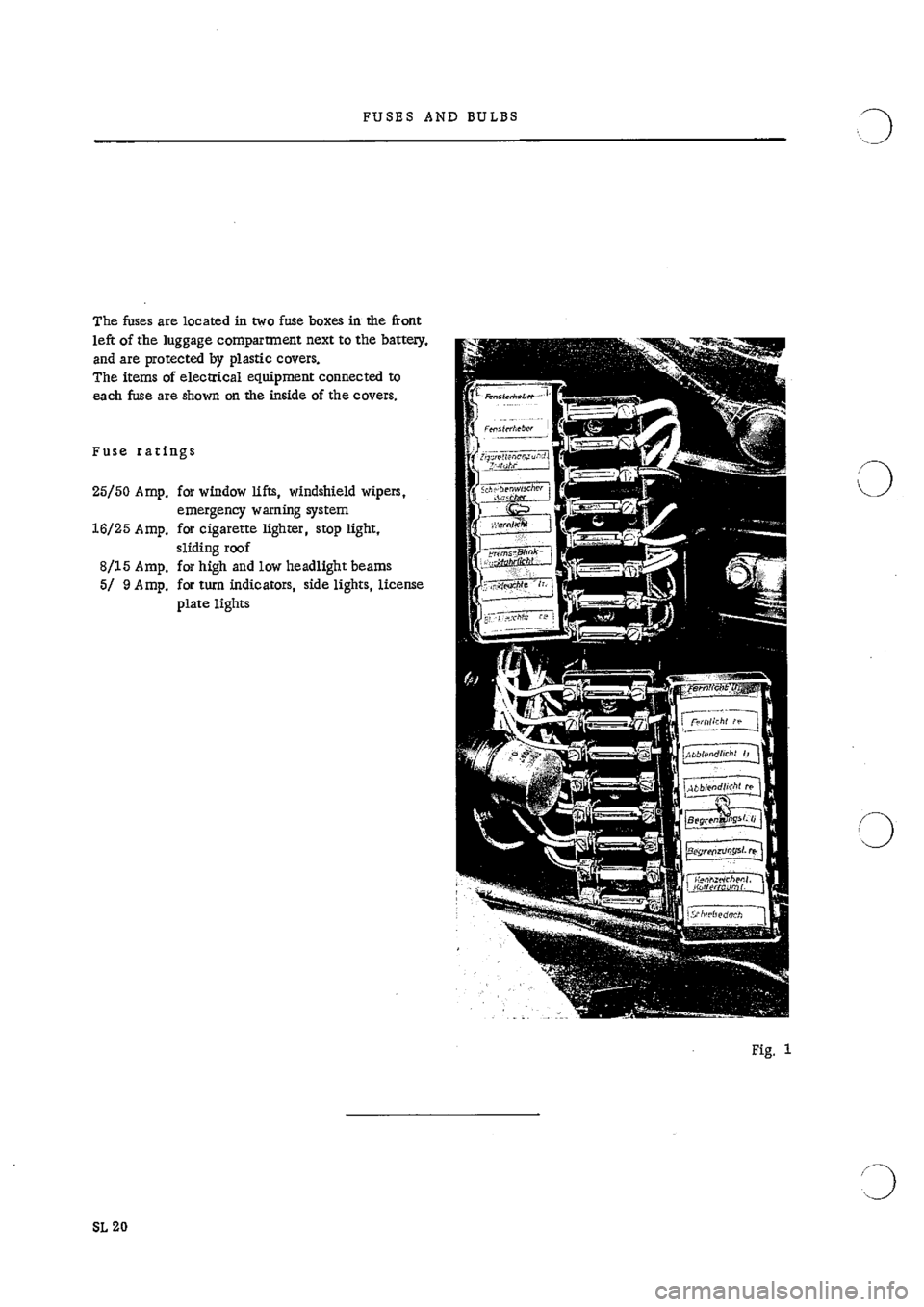 PORSCHE 911 1966 1.G Electrical Manual Online 