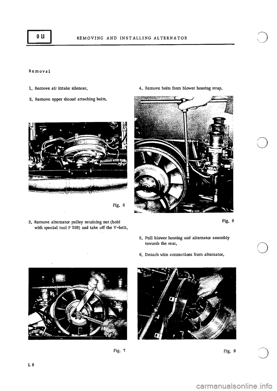PORSCHE 911 1965 1.G Electrical Workshop Manual 
