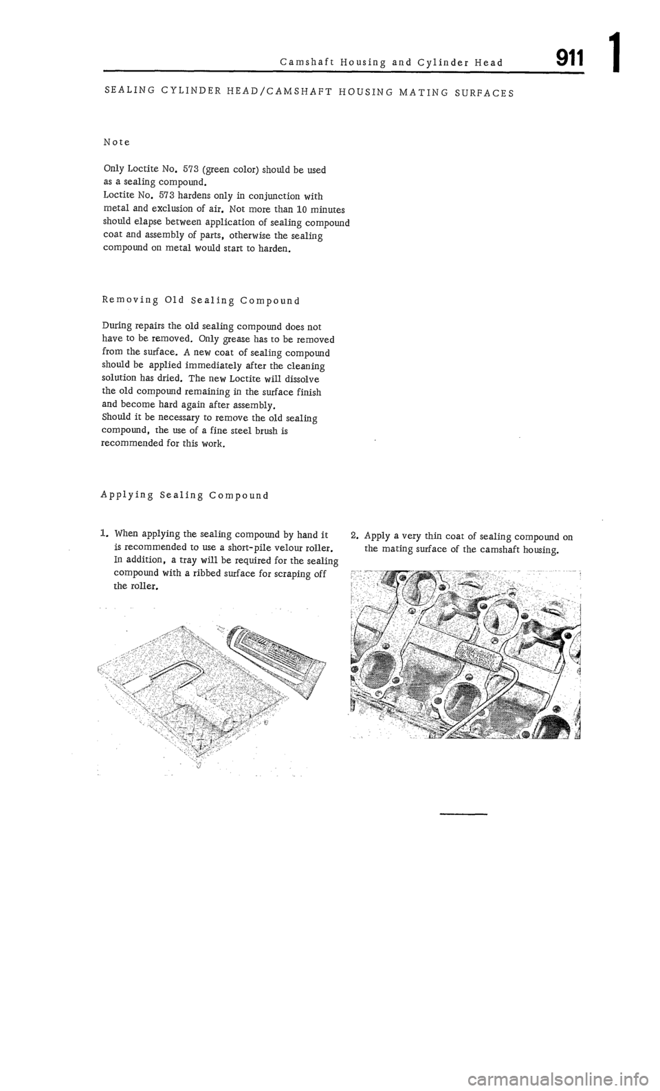 PORSCHE 911 1972 1.G Workshop Manual 1 PORSCHE 911 1972 1.G Workshop Manual 1