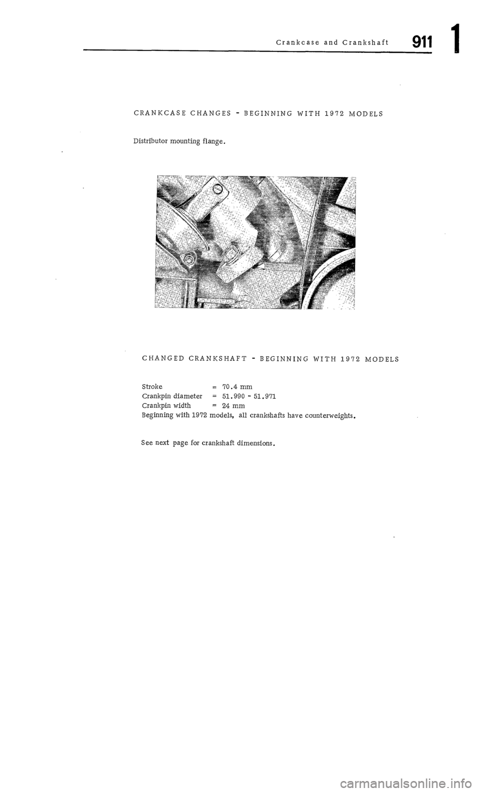 PORSCHE 911 1972 1.G Workshop Manual 1 PORSCHE 911 1972 1.G Workshop Manual 1